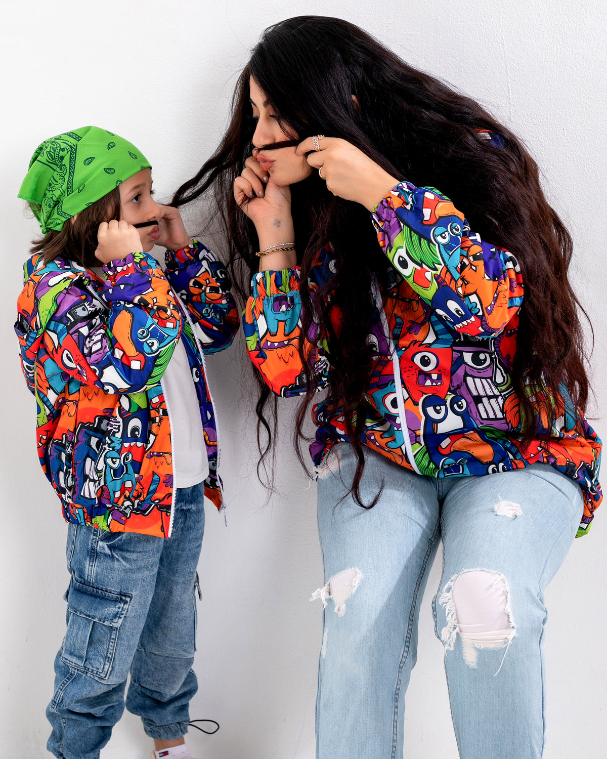 Crazy monster-kids
