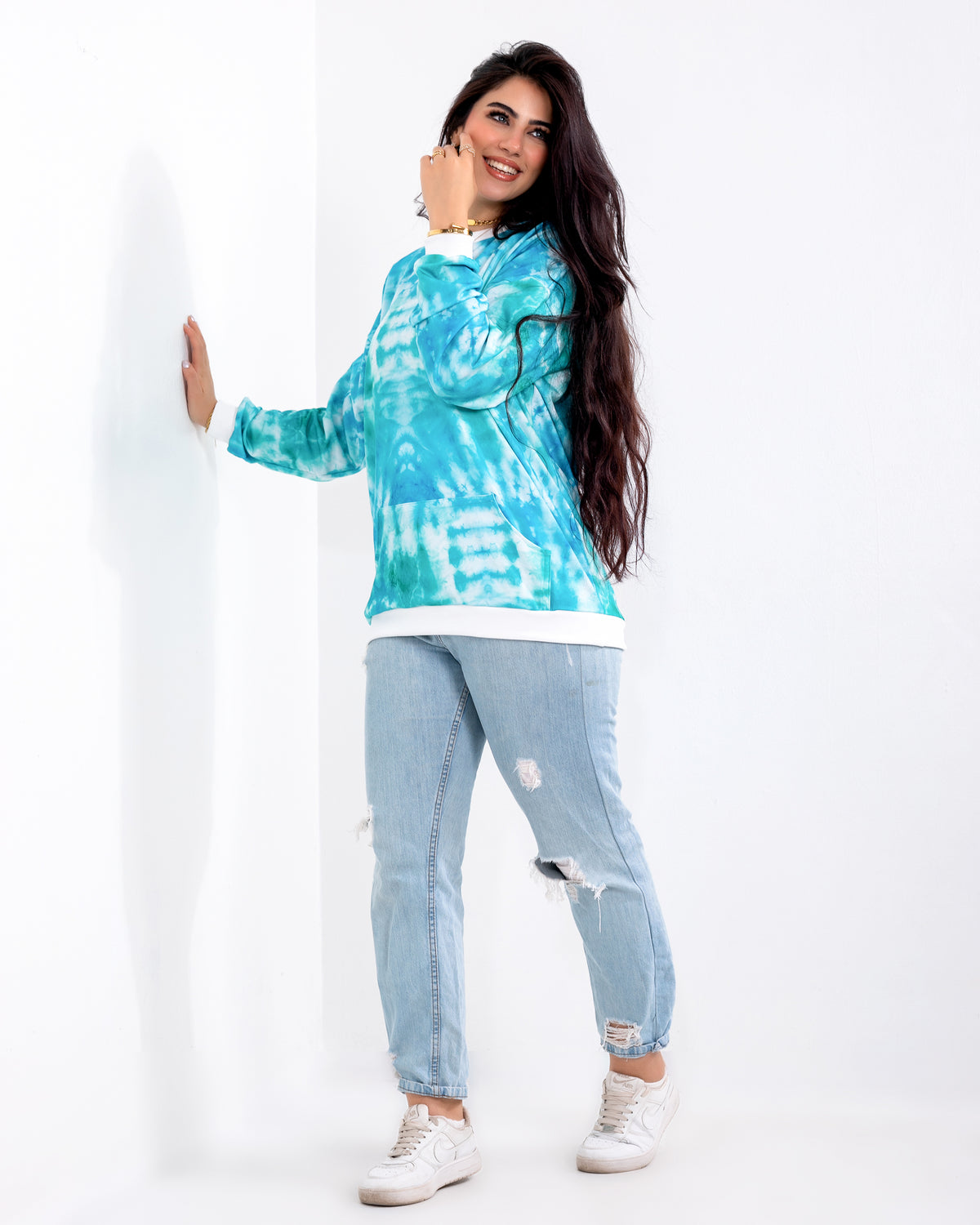 Aqua-tie-dye set-Mummy