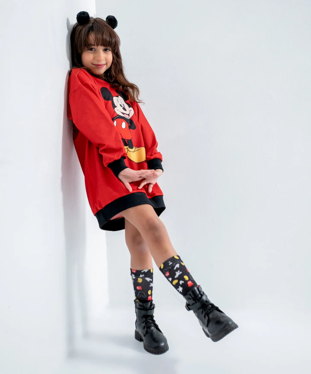 Mickey mouse red dress-kids