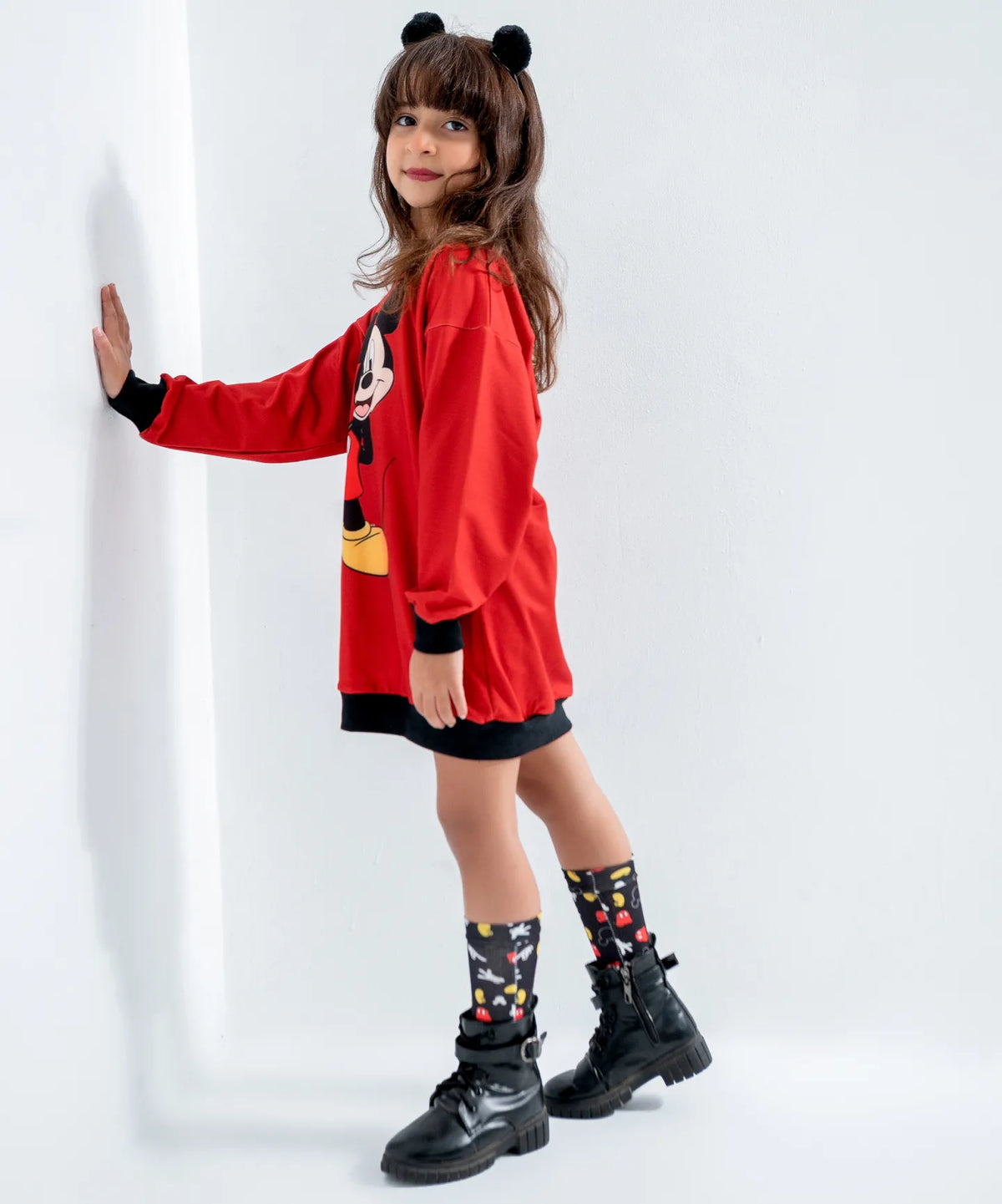 Mickey mouse red dress-kids