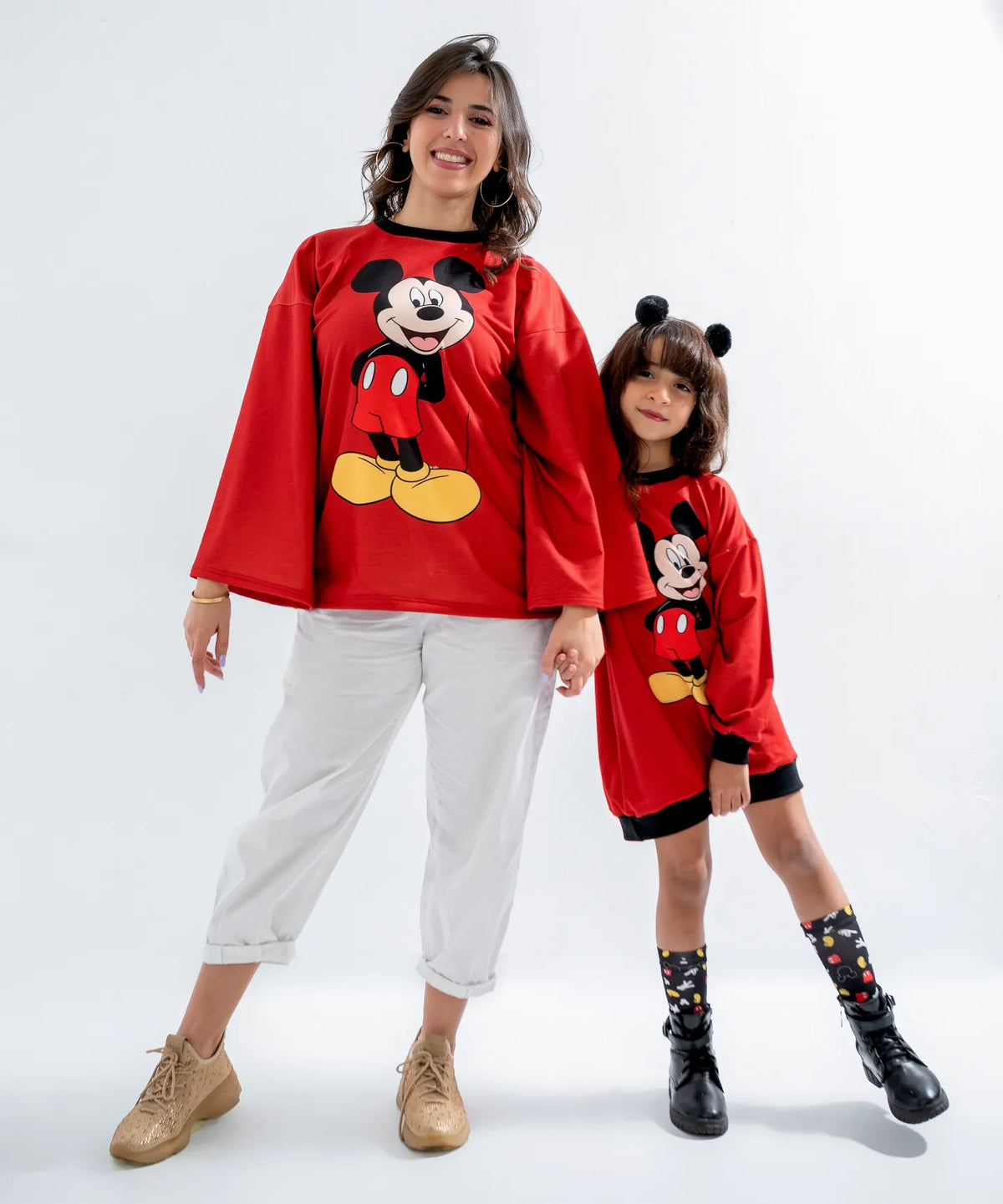 Mickey mouse red sweatshirt-Mummy