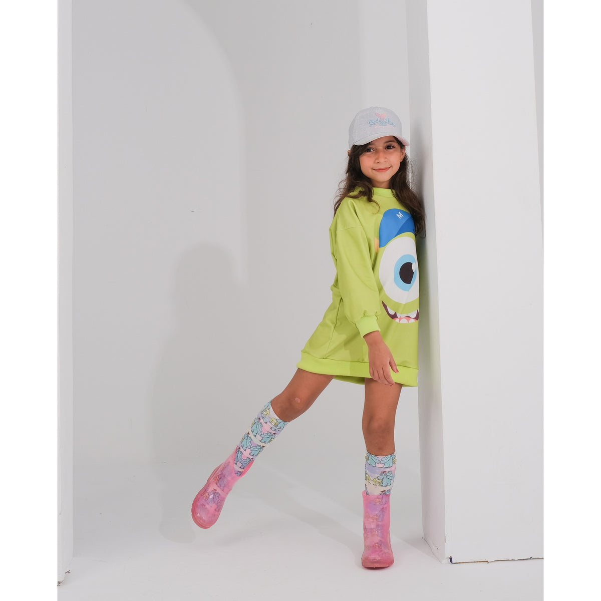 Monster inc dress-kids