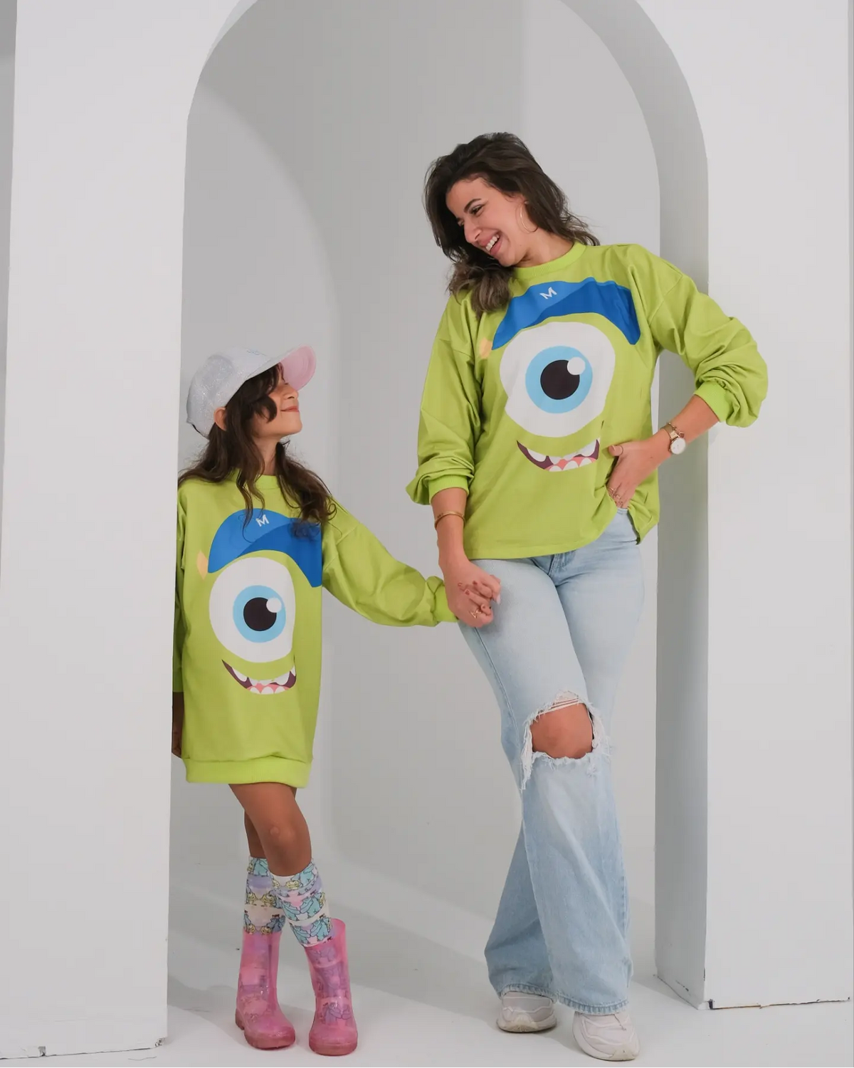 Monster inc dress-kids